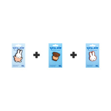 Набір джибітсів Yes Flick Pop Miffy - прикраси / значки для рюкзаків та взуття, 3 шт (709008-SET)