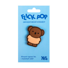Джибітс - прикраса / значок для рюкзаків та взуття Yes Flick Pop Miffy (709009)