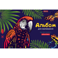Альбом для рисования 1 Вересня А4 28л/100 скоба с перфорацией (д) (130493)