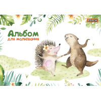 Альбом для рисования А4 12л/100 скоба с перфорацией (д) YES (130553)