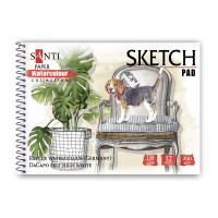 Альбом для акварели SANTI Animals А5 Paper Watercolour Collection 12 л 200 г/м2 (130514)