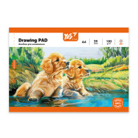 Альбом для малювання А4 20 скоба з перфорацією Orange Line Pets YES (130608)