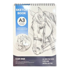 Скетчбук (альбом для скетч-маркеров) Sketch Pad А3, 24арк 150г/м2 (А32401)