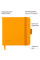 Скетчбук SANTI для графіки 12x12см 100 арк. тверда обкладинка PU 110г/м2 жовтий (743362)