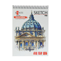 Альбом для акварелі Santi Travelling А5 Paper Watercolour Collection 20л 200г/м2 742606