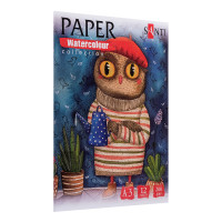 Набор акварельной бумаги Wonderland А3.Paper Watercolour Collection 12л. 200г/м Santi (742815)