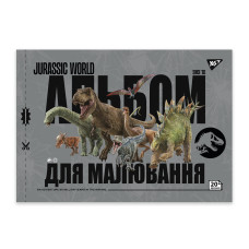 Альбом для малювання А4 20 скоба з перфорацією Jurassic World YES (130592)