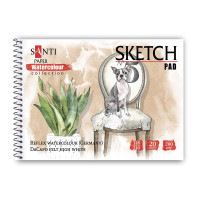 Альбом для акварели SANTI Animals А5 Paper Watercolour Collection 20 л 200 г/м2 (130515)