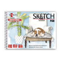 Альбом для акварели SANTI Animals А4 Paper Watercolour Collection 10 л 200г/м2 (130516)