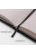 Скетчбук для графіки 12х12см 100 арк. тверда обкладинка PU 110г/м2 чорний Santi (743187)