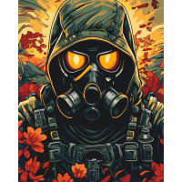 Картина за номерами S.T.A.L.K.E.R. Сталкер Зона відчуження АРТ-Крафт 40x50 см (16129-AC)