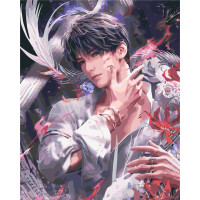 Картина за номерами Рафаель Гра Love and Deepspace 40х50 см Origami (LW3529)