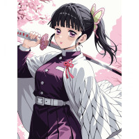 Картина за номерами аніме Клинок, що розсікає демонів Demon Slayer 30х40 см Вінні (955044)