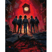 Картини за номерами Дивні дива stranger things 40*50 см (LW194-01)