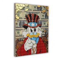 Картина за номерами з алмазною мозаїкою Скрудж Макдак 40*50 см Santi (954970)