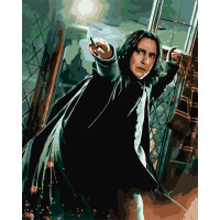 Картина по номерам Гарри Поттер: Северус Снегг 40*50 (LW3101)