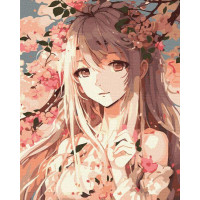 Картина за номерами Весняний настрій art_selena_ua 40х50 Ідейка (KHO8356)