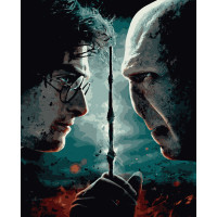 Картини за номерами "Гаррі Поттер. Протистояння" 40*50 см (PN9000)