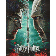 Алмазна мозаїка Harry Potter: Гаррі та Волдеморт 40х50 см Ідейка (AMO20357)