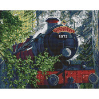 Алмазна мозаїка Harry Potter: Дорога до Гоґвортсу 40х50 см Ідейка (AMO20369)