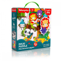 Maxi puzzle Fisher-Price Мої веселі друзі Владі Тойс (VT1711-06)