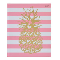 Блокнот А5 64 Б/линовки YES Интегральный Pineapple (151492)