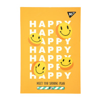 Блокнот YES А6 64 арк інтегральний Smile клітинка (152088)