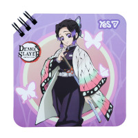 Блокнот Yes Demon Slayer Shinobu 110x110 80 аркушів лінія (152194)