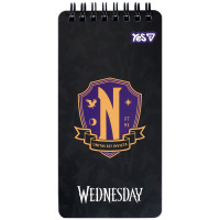 Блокнот Yes Wednesday NA 80x160 60 аркушів клітинка (152208)