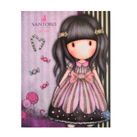 Блокнот А5/64 КЛ. инт Уф-выб + глиттер Santoro Candy YES код: 151548