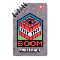 Блокнот YES 95х145 мм 60 арк. подв. cпіраль Minecraft (151759)