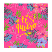 Блокнот 200*200/64 КЛ. интег.Tropical vibes YES код: 151534