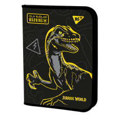 Папка для тетрадей YES пласт. на молнии В5 JURASSIC WORLD (491552)