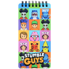 Блокнот Yes Stumble Guys Heroes 80x160 60 аркушів клітинка (152210)