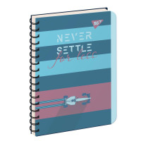 Тетрадь В6 144 клетка YES Пл.Обл. Never Settle набор 3 шт. (681700)