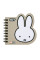 Блокнот фігурний Yes Miffy Beige 100x100 30 аркушів клітинка (152183)