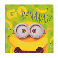 Блокнот 200*200/96 КЛ. интег.Minions YES код: 151536
