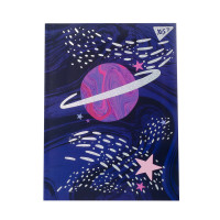 Блокнот для записей А5/64 лин. инт лам.софт-тач+голограф.фольга "ETTA VEE COSMOS" YES код: 151635