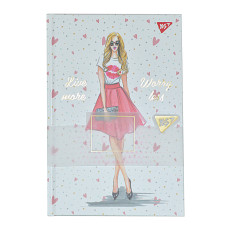 Блокнот-мотиватор YES Live more Worry less серии Simpli City 130 х 185 мм 80 л. 151590