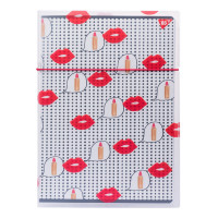 Тетрадь А4/48 кл. в пластиковой папке с рисунком "BBF LIPS" YES код: 764435