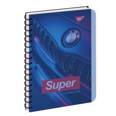 Тетрадь В6 144 клетка YES Пл.Обл. Super Car набор 3 шт. (681701)