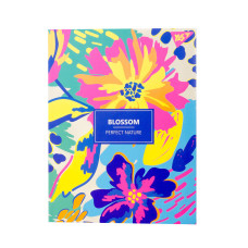 Блокнот для записей А5/64 кл. инт неон+лам.софт-тач "BLOSSOM" YES код: 151632