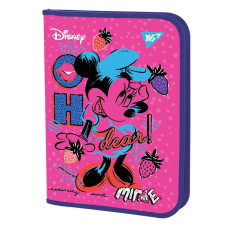 Папка для тетрадей YES пласт. на молнии В5 Minnie Mouse (491816)