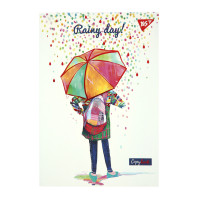 Блокнот YES А5 64 арк інтегральний Rainy day клітинка (152071)