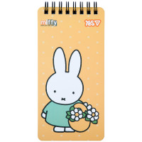 Блокнот Yes Miffy Flowers 80x160 60 аркушів клітинка (152204)