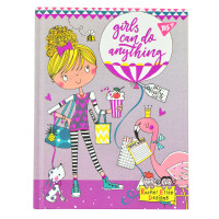 Блокнот тб. "Rachel Balloon" 80 л. з фольгою 147 х 190 мм код: 151572