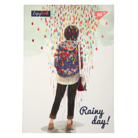 Блокнот YES А6 64 арк інтегральний Rainy day клітинка (152085)