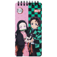 Блокнот Yes Demon Slayer Bird 80x160 60 аркушів клітинка (152205)
