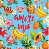 Блокнот 150*150/64 КЛ. интег. Tropical vibes YES код: 151529