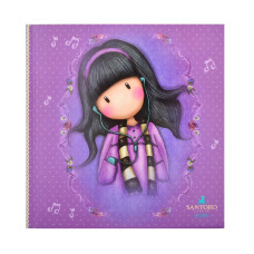 Блокнот 150*150/64 КЛ. инт Уф-выб Santoro Little song YES код: 151555
